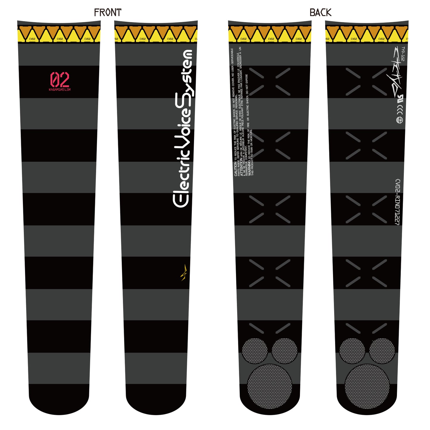Knee-high socks Hatsune Miku 2024 ver.