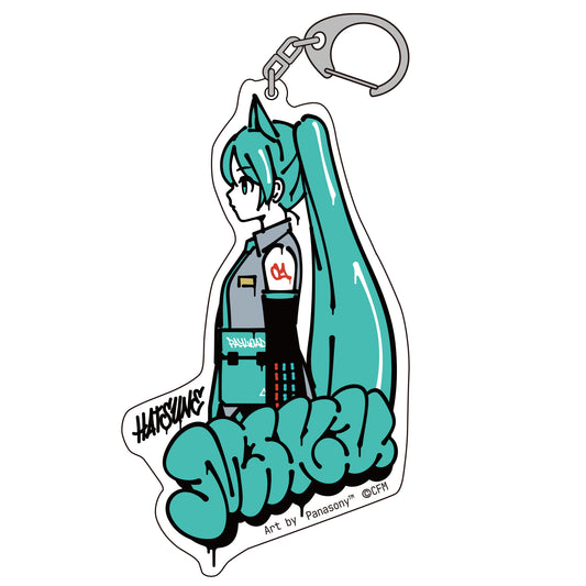 初音ミクアクリルキーホルダー panasony ver.【予約販売】