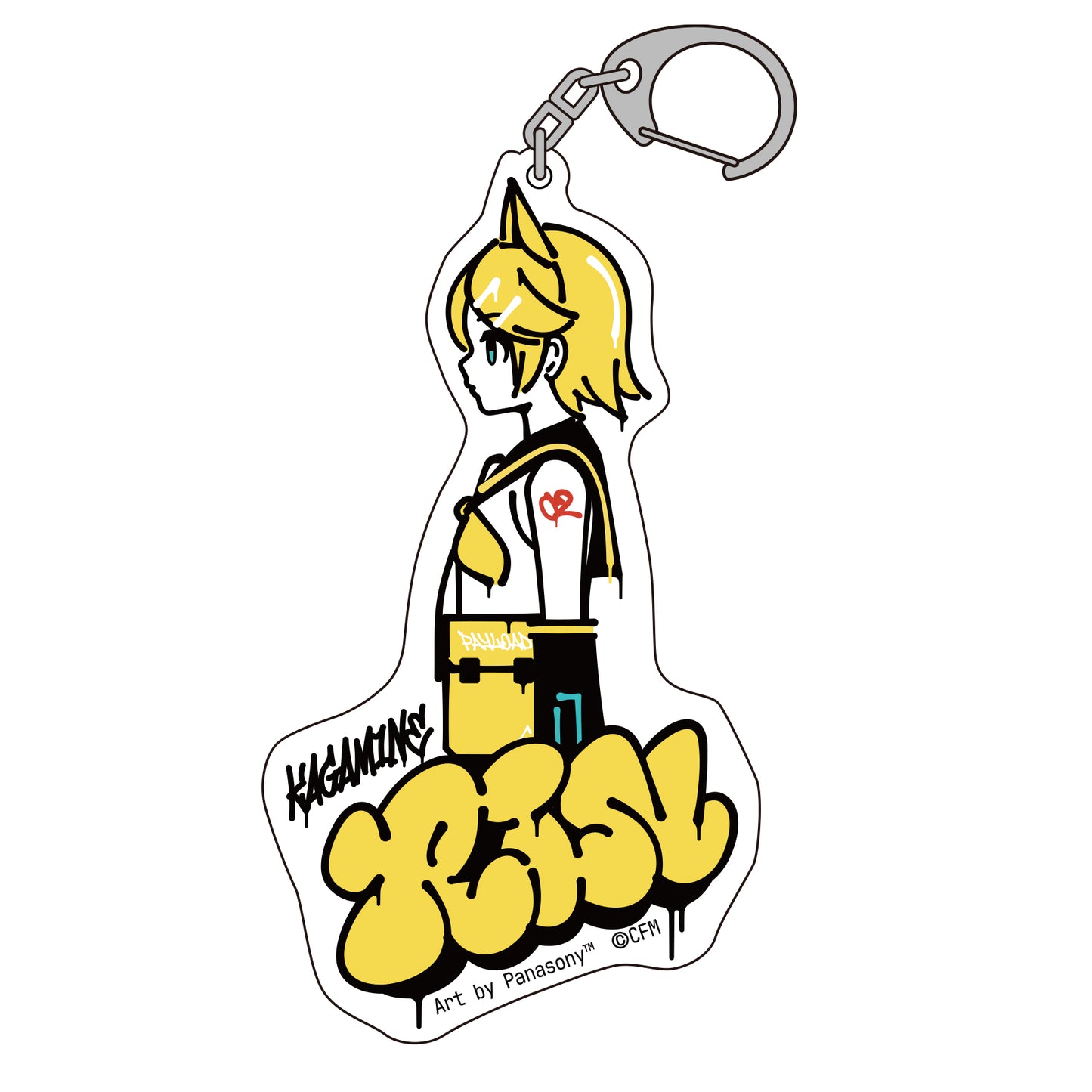 鏡音リンアクリルキーホルダー panasony ver.【予約販売】