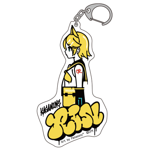 鏡音リンアクリルキーホルダー panasony ver.【予約販売】