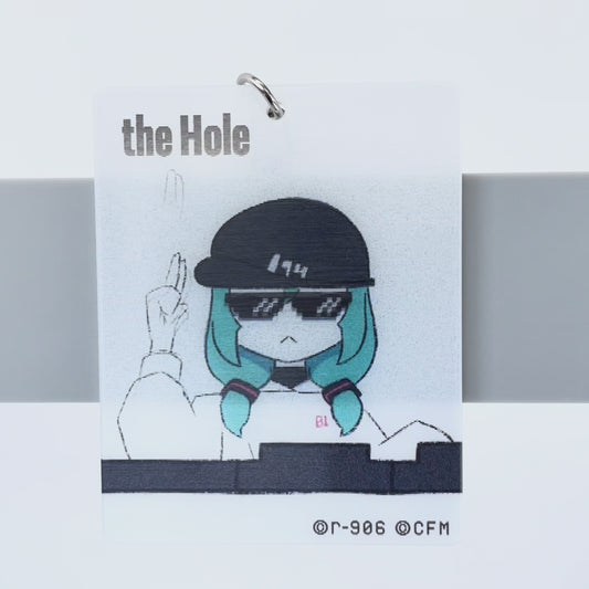 the Hole/初音ミク アニメーションキーホルダー【CTCRECORDS】