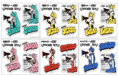 ピアプロキャラクターズ　ステッカー panasony ver.